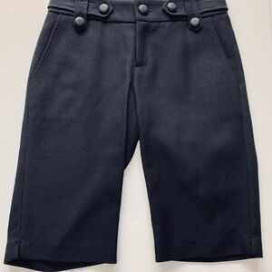 Pink Tartan Twill Bermuda Dressy Shorts- S…